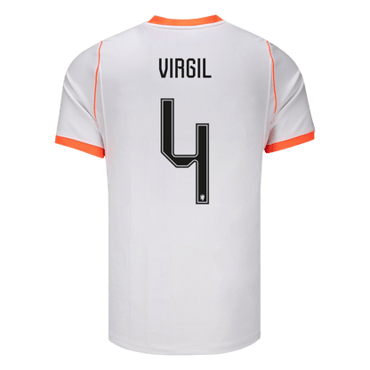 Netherlands World Cup Trikot Auswärts 2026 VIRGIL #4