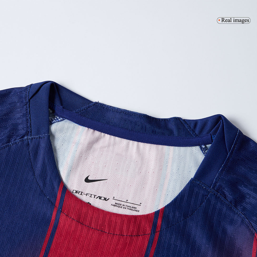 Barcelona Player Version Trikot Heim 2025/26 F.DE JONG #21 Slim Fit