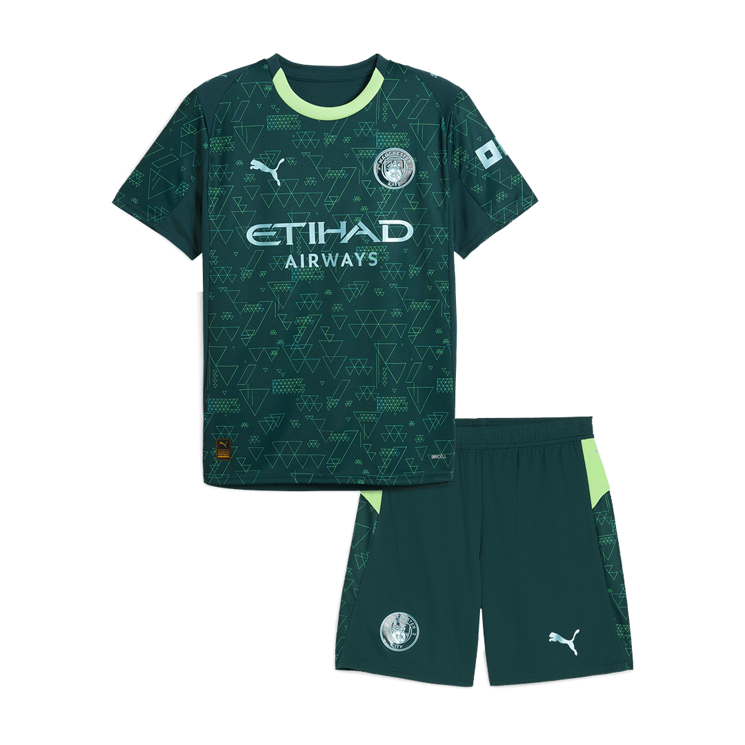 Manchester City Kinder Trikot Set 2025/26