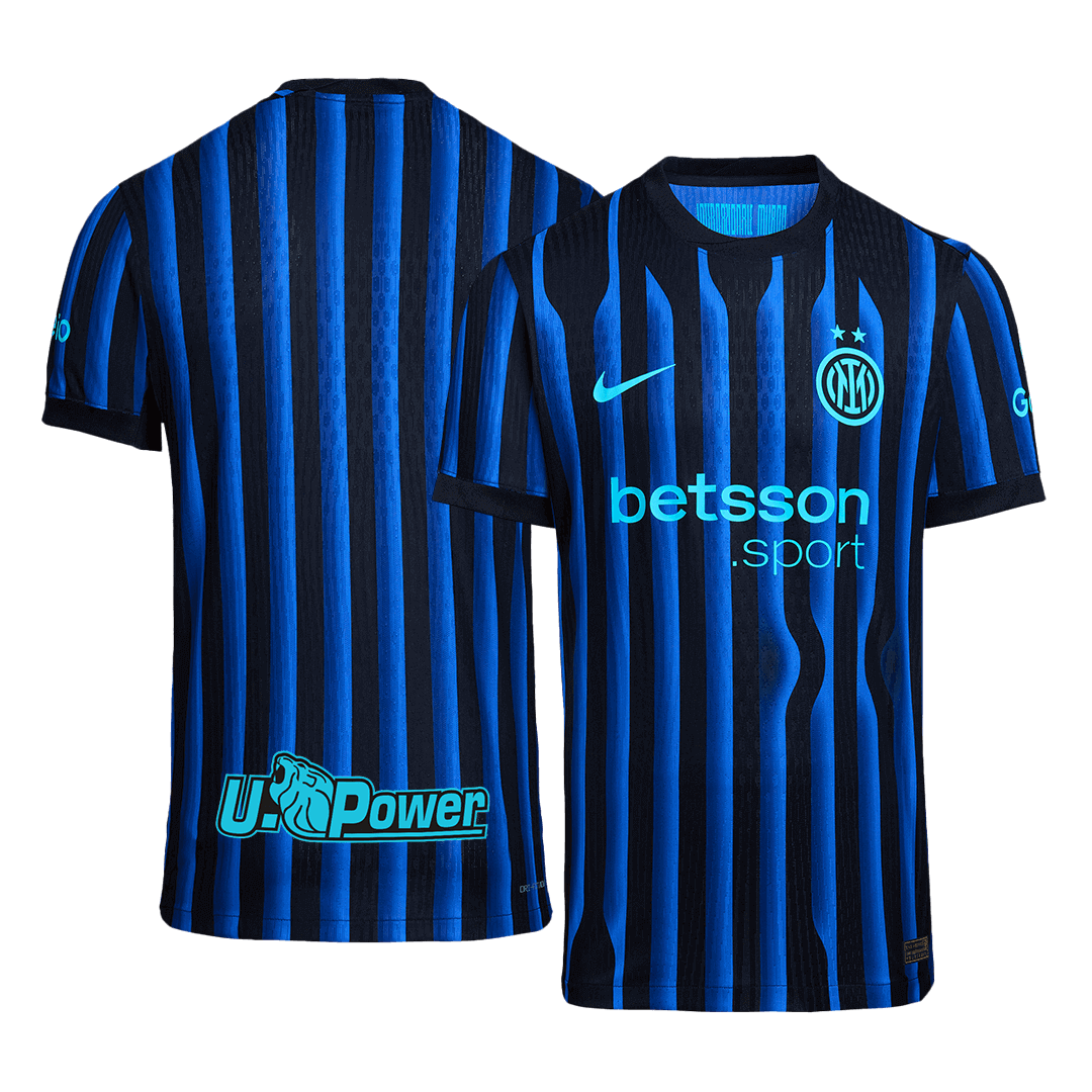 Inter Milan Player Version Trikot Heim 2025/26 Slim Fit