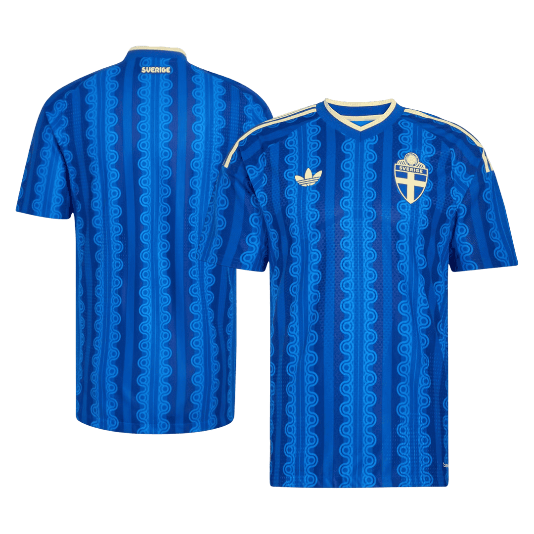 Sweden World Cup Player Version Trikot Auswärts 2026 Slim Fit