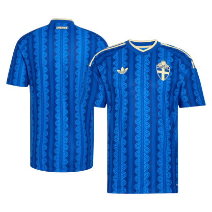 Sweden World Cup Player Version Trikot Auswärts 2026 Slim Fit