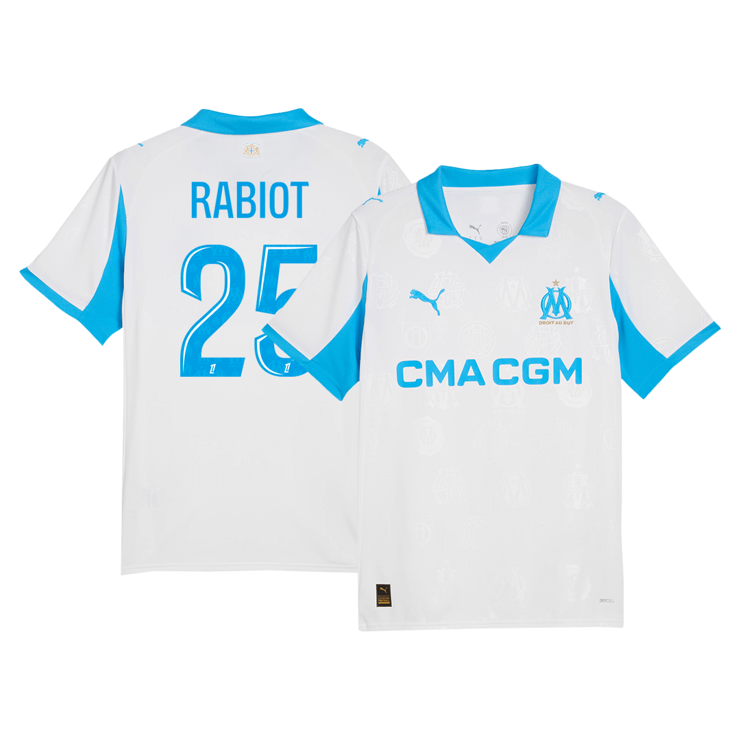 Marseille Trikot Heim 2025/26 RABIOT #25