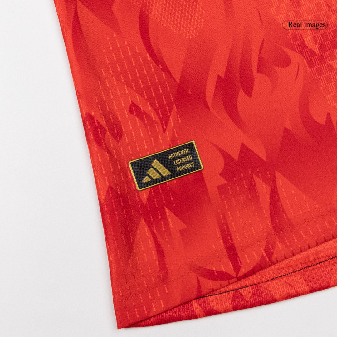 Belgium World Cup Player Version Trikot Heim 2026 Slim Fit