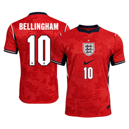 England World Cup Player Version Trikot Auswärts 2026 BELLINGHAM #10 Slim Fit