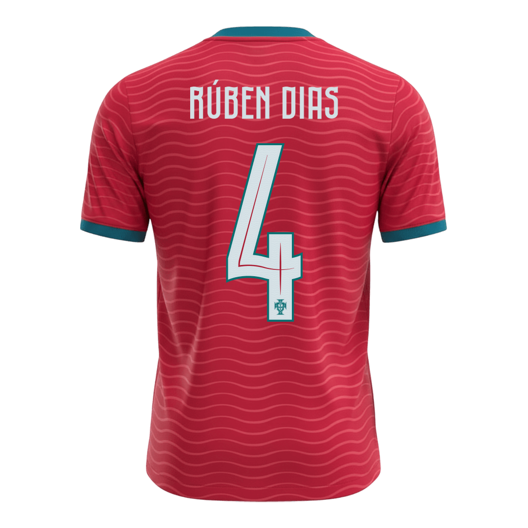 Portugal World Cup Trikot Heim 2026 RÚBEN DIAS #4