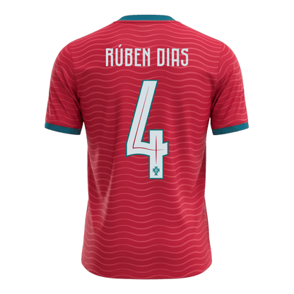 Portugal World Cup Trikot Heim 2026 RÚBEN DIAS #4