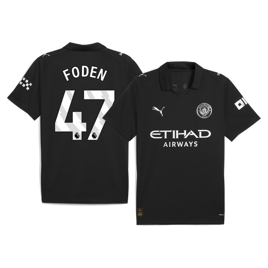 Manchester City Trikot Auswärts 2025/26 FODEN #47