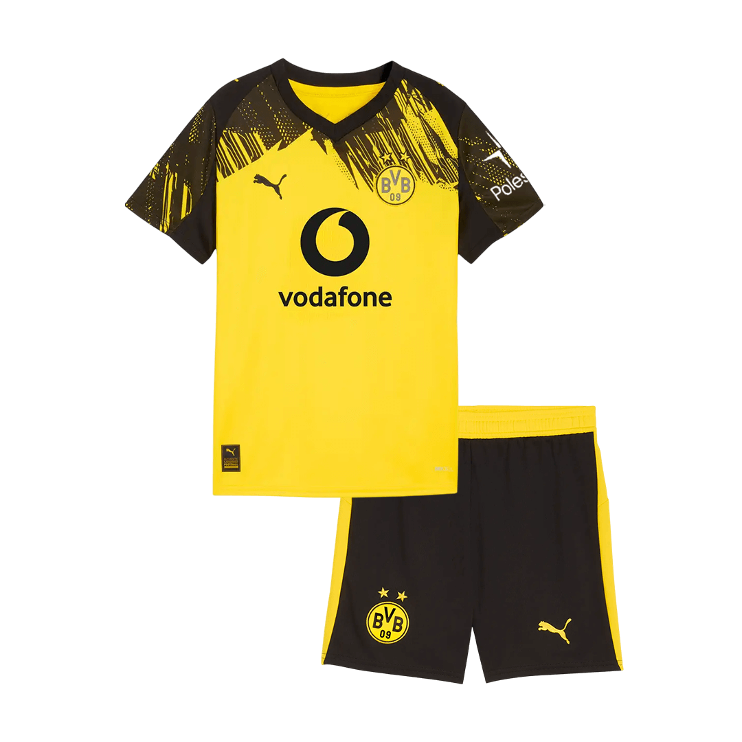Borussia Dortmund Kinder Trikot Set Heim 2025/26