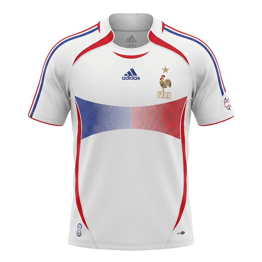 France Retro Trikot Auswärts 2006