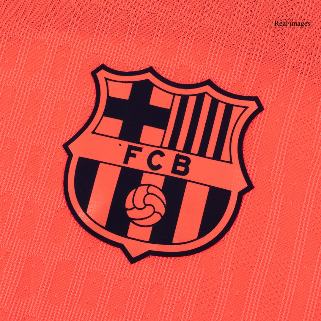 Barcelona Player Version Trikot Drittes Auswärts 2025/26 UCL F.DE JONG #21 Slim Fit
