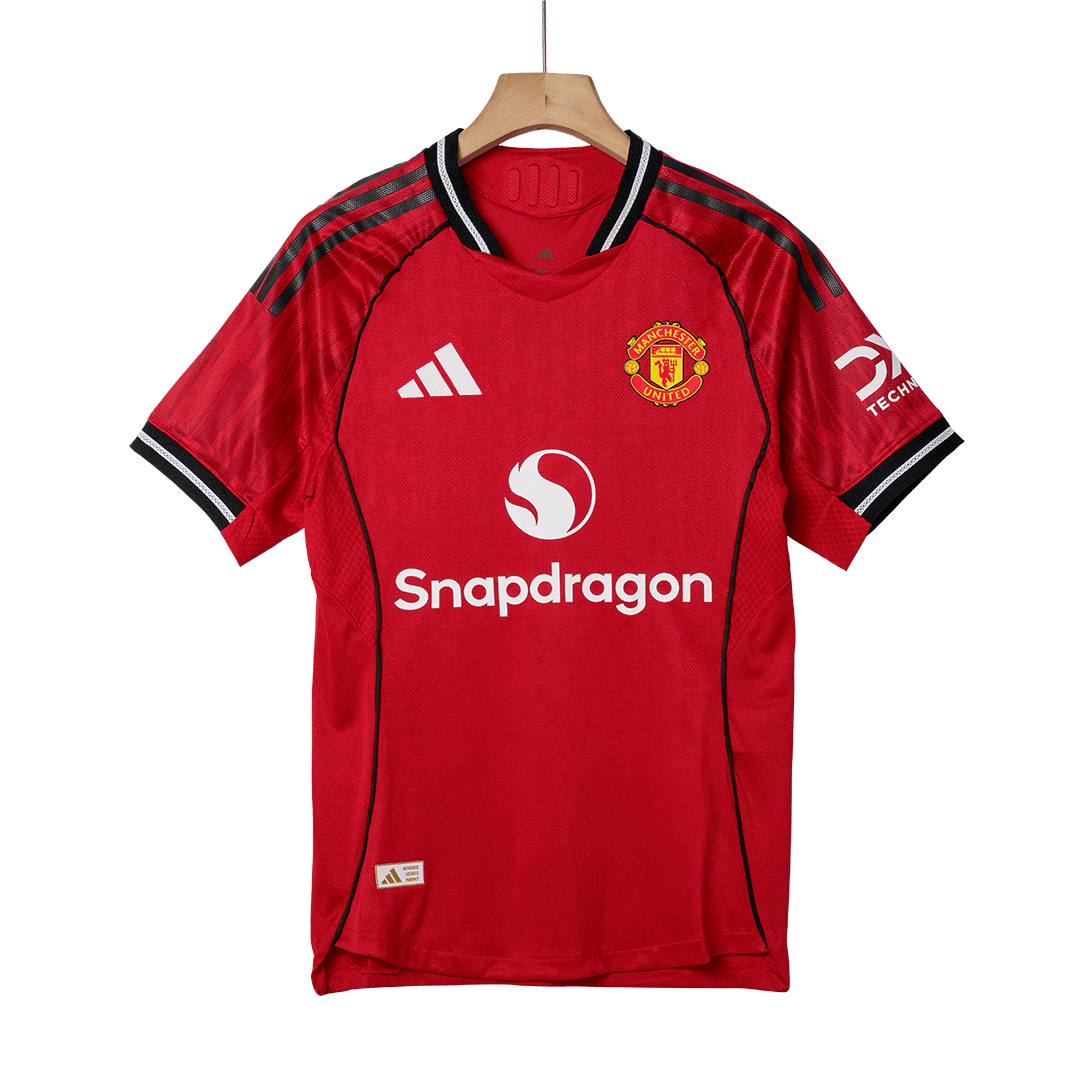 ManU Player Version Trikot Heim 2025/26 Slim Fit
