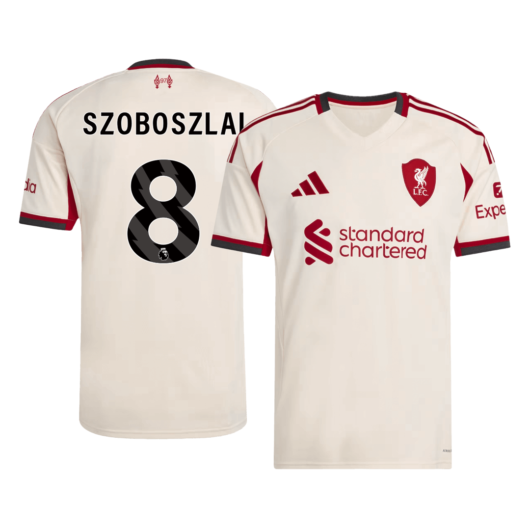 Liverpool Trikot Auswärts 2025/26 SZOBOSZLAI #8