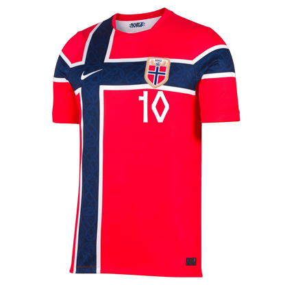 Norway World Cup Trikot Heim 2026 Ødegaard #10
