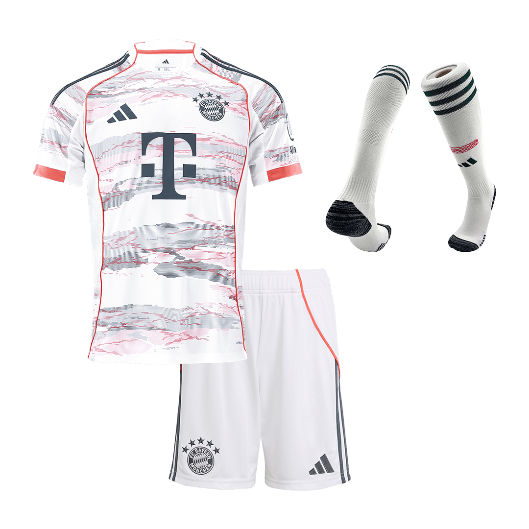 Bayern Munich Kinder Trikot Komplett-Set Auswärts 2025/26