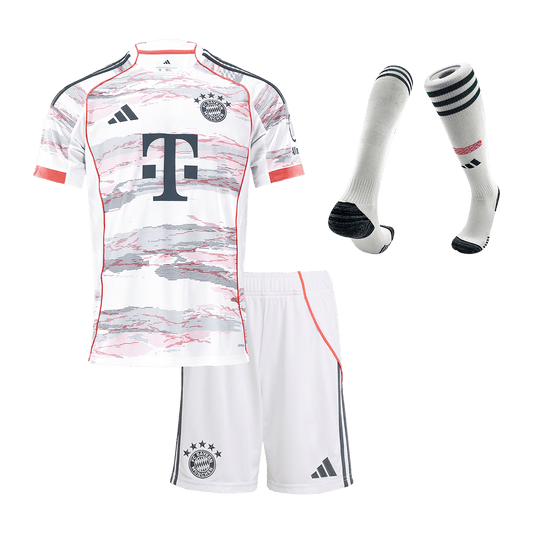 Bayern Munich Kinder Trikot Komplett-Set Auswärts 2025/26