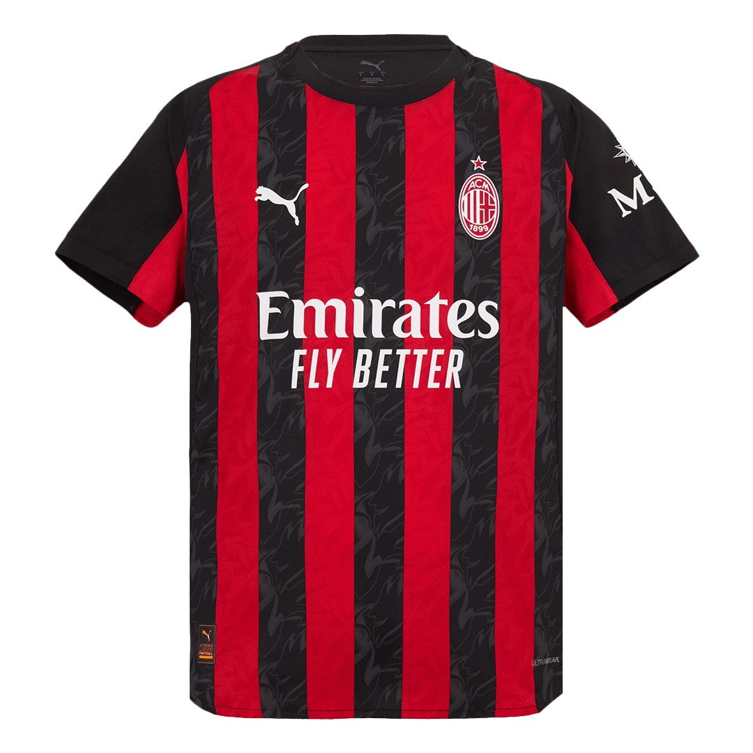 AC Milan Player Version Trikot Heim 2025/26 Slim Fit