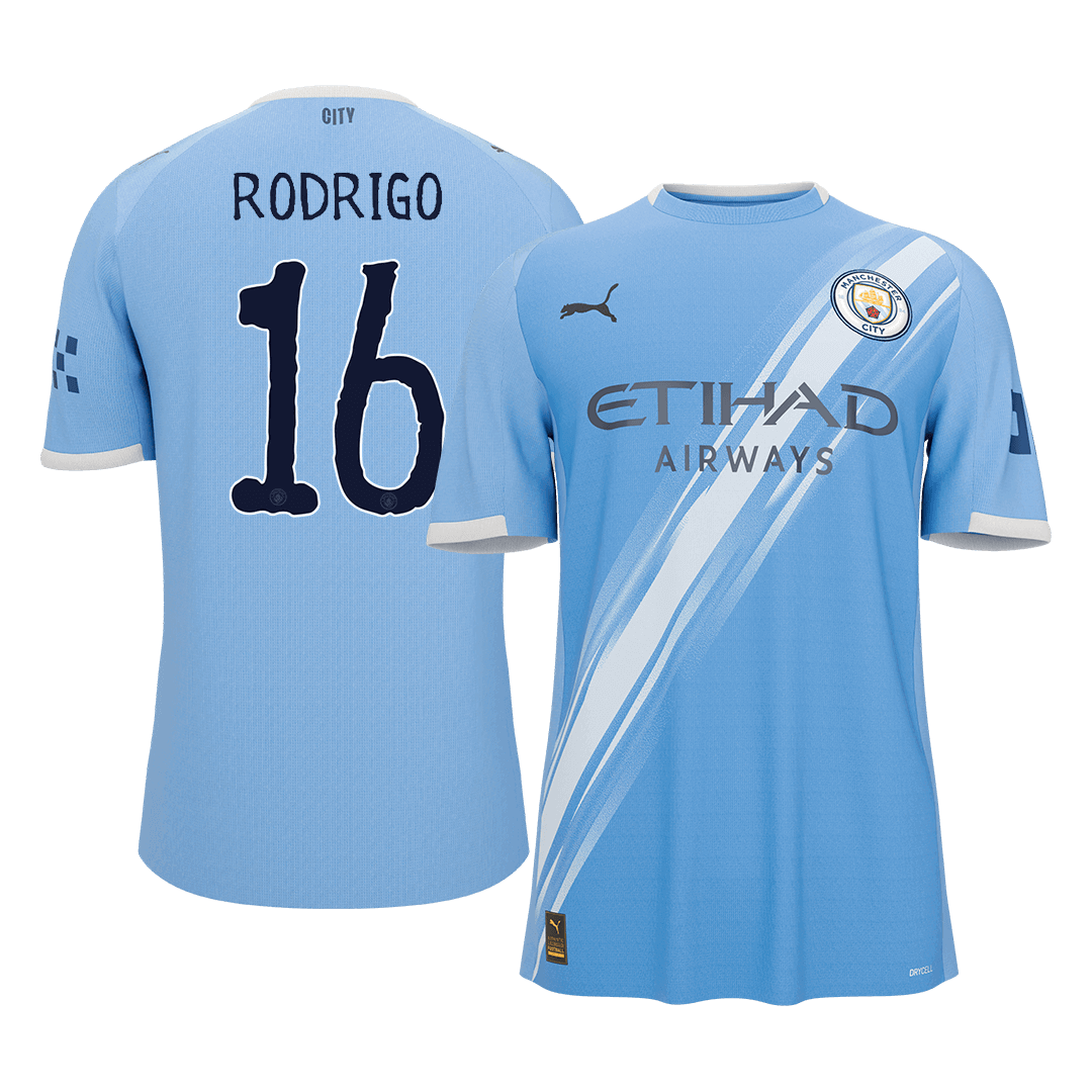 Manchester City World Cup Trikot Heim 2025/26 RODRIGO #16 [PREMIUM]