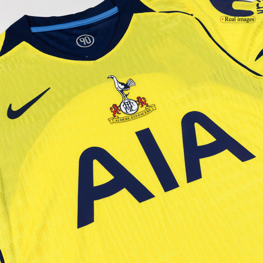 Tottenham Hotspur Player Version Trikot Drittes Auswärts 2025/26 Slim Fit