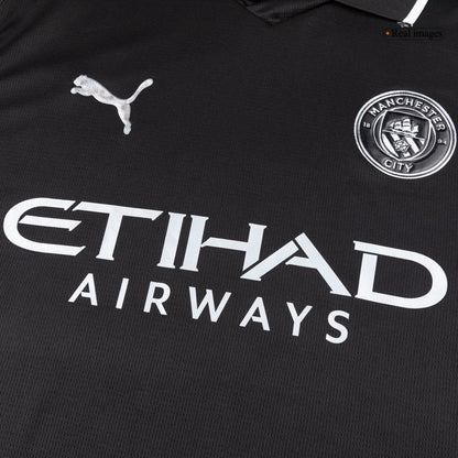 Manchester City Langarm Trikot Auswärts 2025/26