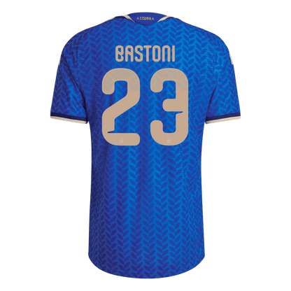 Italy World Cup Player Version Trikot Heim 2026 BASTONI #23 Slim Fit