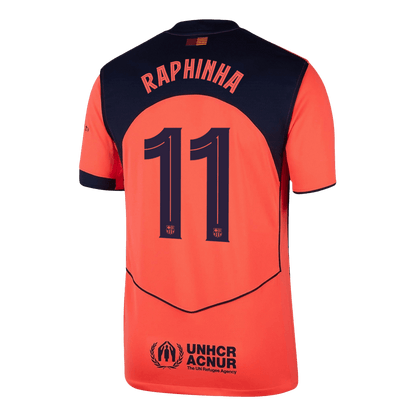 Barcelona Trikot Drittes Auswärts 2025/26 UCL RAPHINHA #11