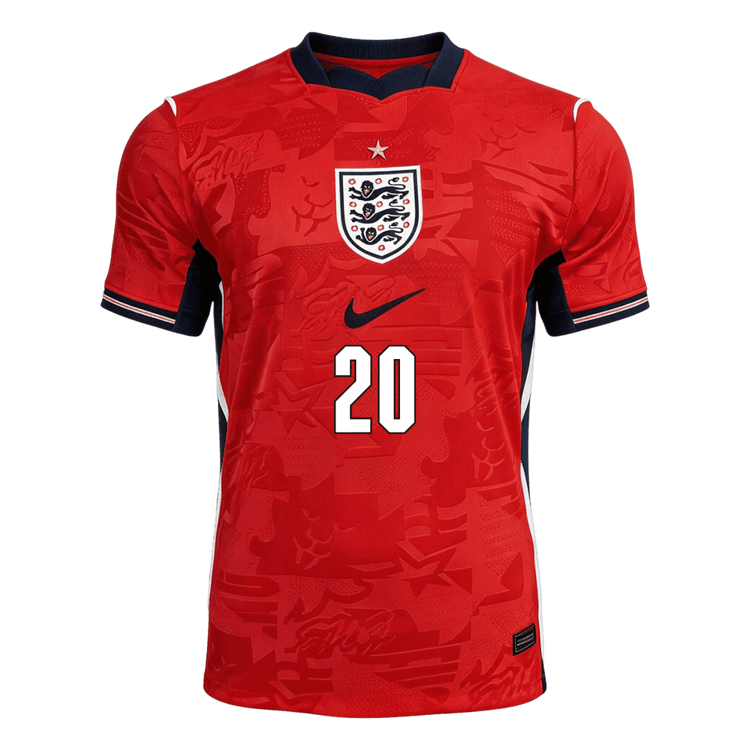 England World Cup Player Version Trikot Auswärts 2026 PALMER #20 Slim Fit
