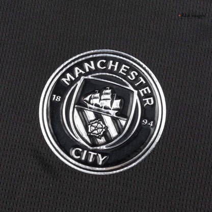 Manchester City Langarm Trikot Auswärts 2025/26