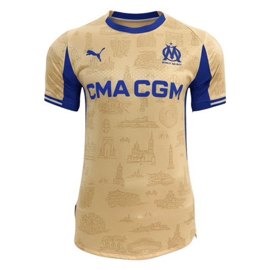Marseille Player Version Trikot Viertes Auswärts 2025/26 Slim Fit