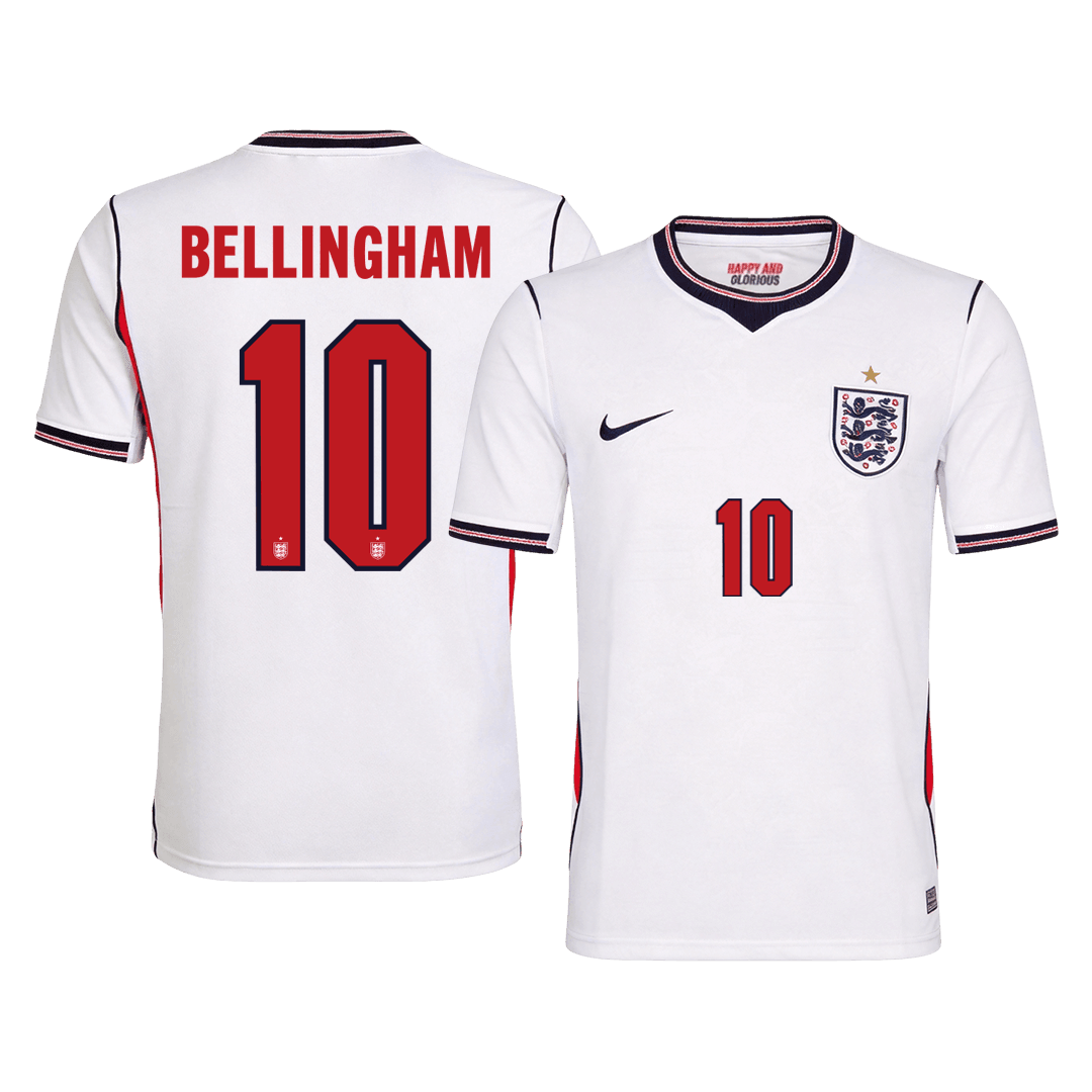 England World Cup Trikot Heim 2026 BELLINGHAM #10