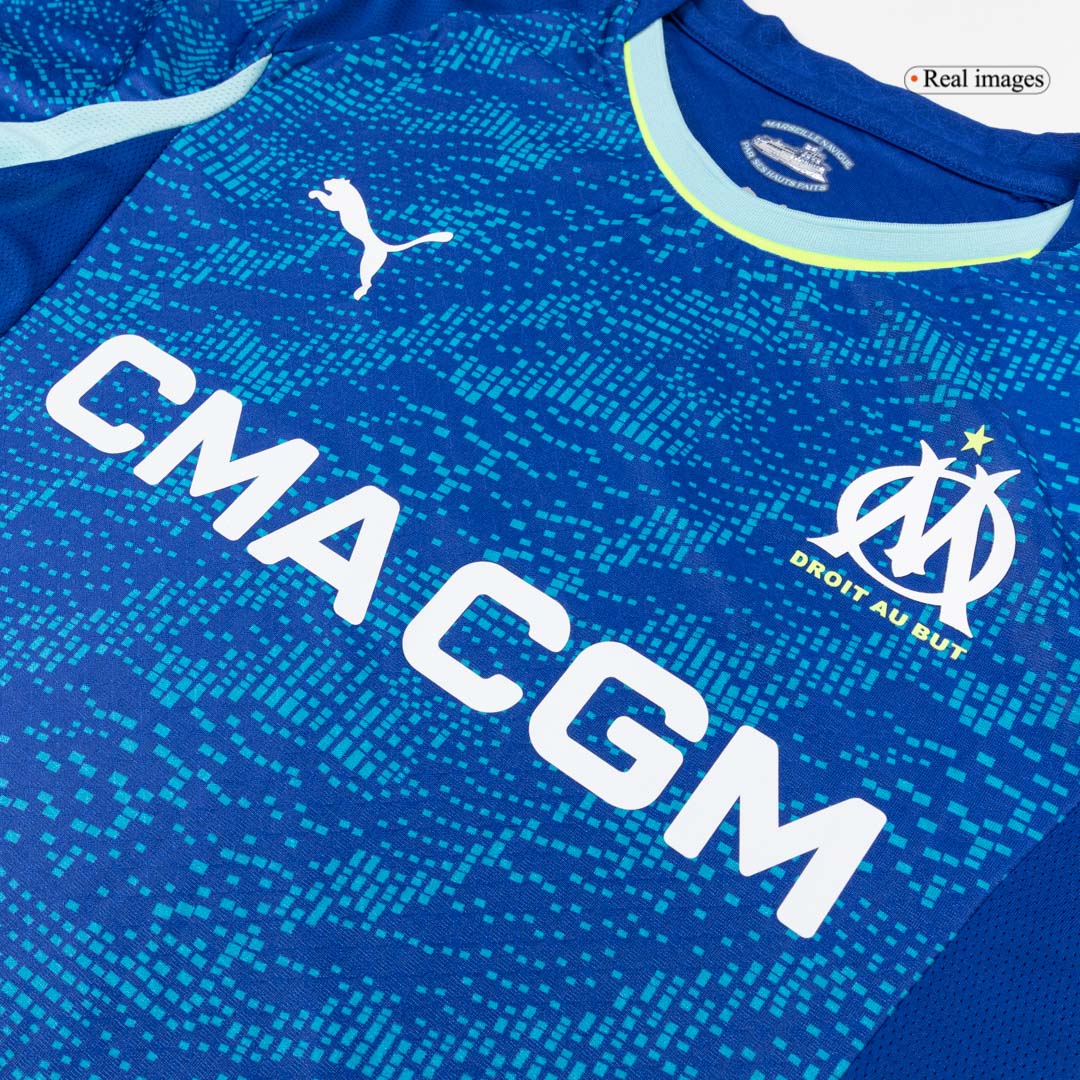 Marseille Player Version Trikot Drittes Auswärts 2025/26 Slim Fit