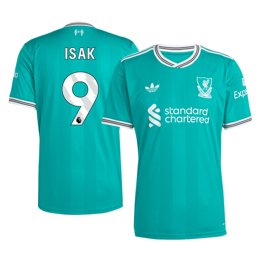 Liverpool Trikot Drittes Auswärts 2025/26 ISAK #9