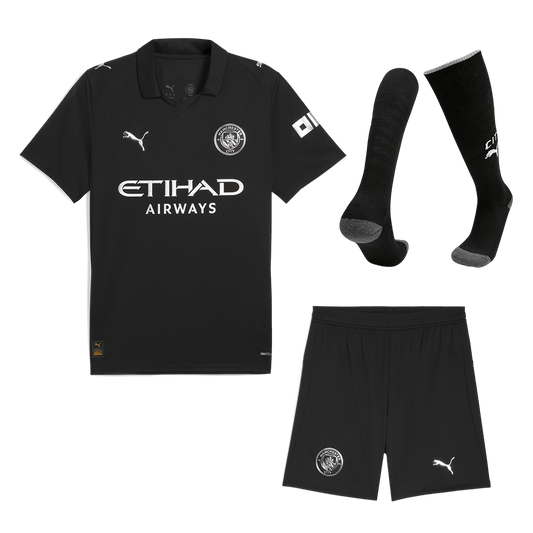 Manchester City Trikot Komplett-Set Auswärts 2025/26
