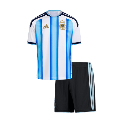 Argentina World Cup Kinder Trikot Set Heim 2026