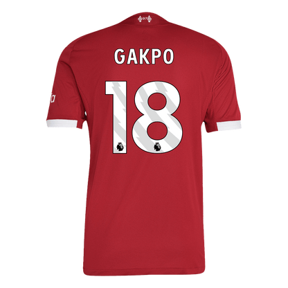 Liverpool Player Version Trikot Heim 2025/26 GAKPO #18 Slim Fit