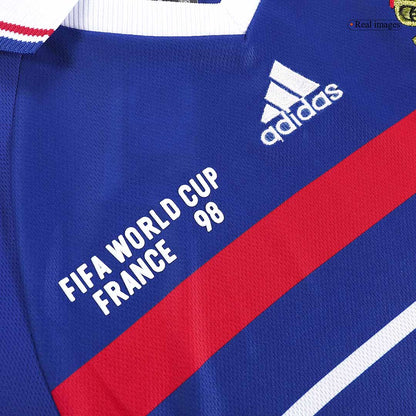 France World Cup Retro Trikot Heim 1998
