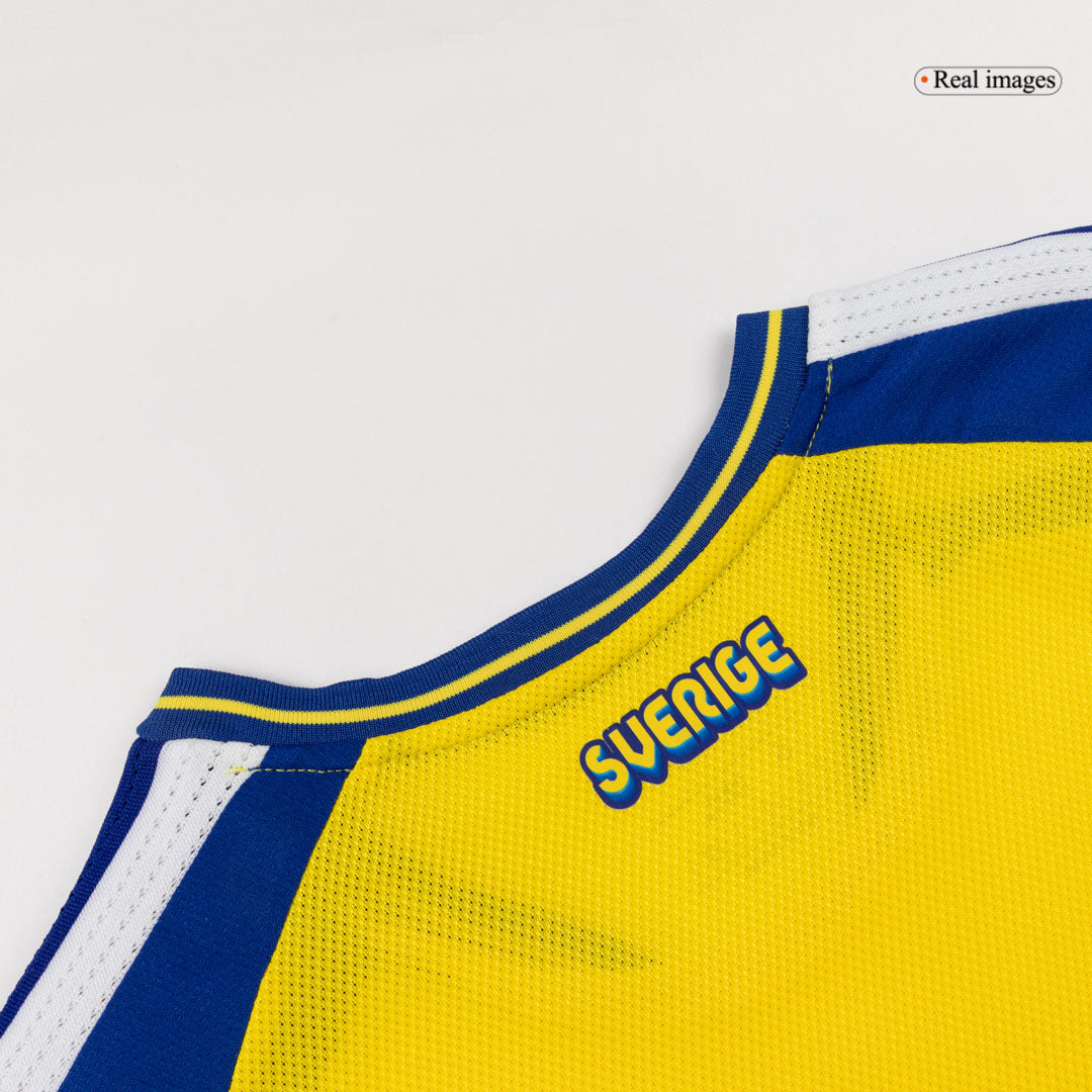 Sweden World Cup Player Version Trikot Heim 2026 Slim Fit