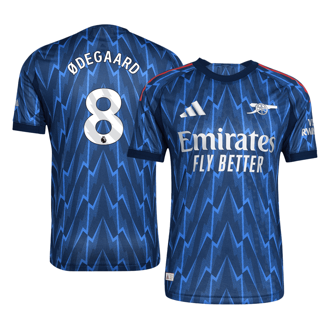 Die Gunners Player Version Trikot Auswärts 2025/26 ØDEGAARD #8 Slim Fit