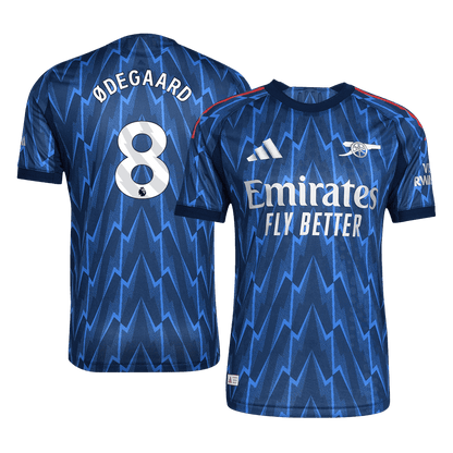 Die Gunners Player Version Trikot Auswärts 2025/26 ØDEGAARD #8 Slim Fit