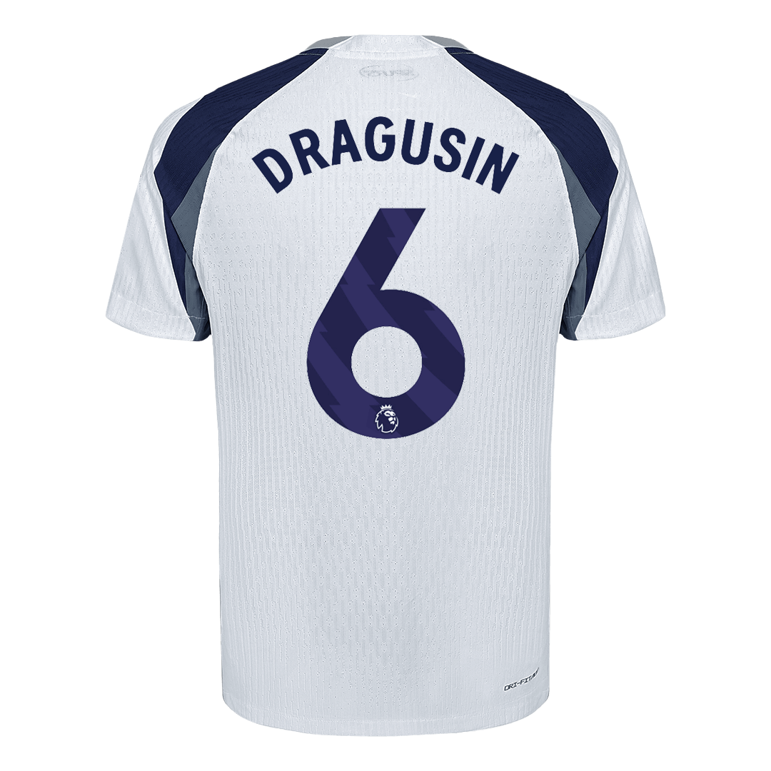 Tottenham Hotspur Player Version Trikot Heim 2025/26 DRAGUSIN #6 Slim Fit