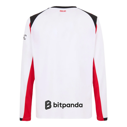 AC Milan Langarm Trikot Auswärts 2025/26