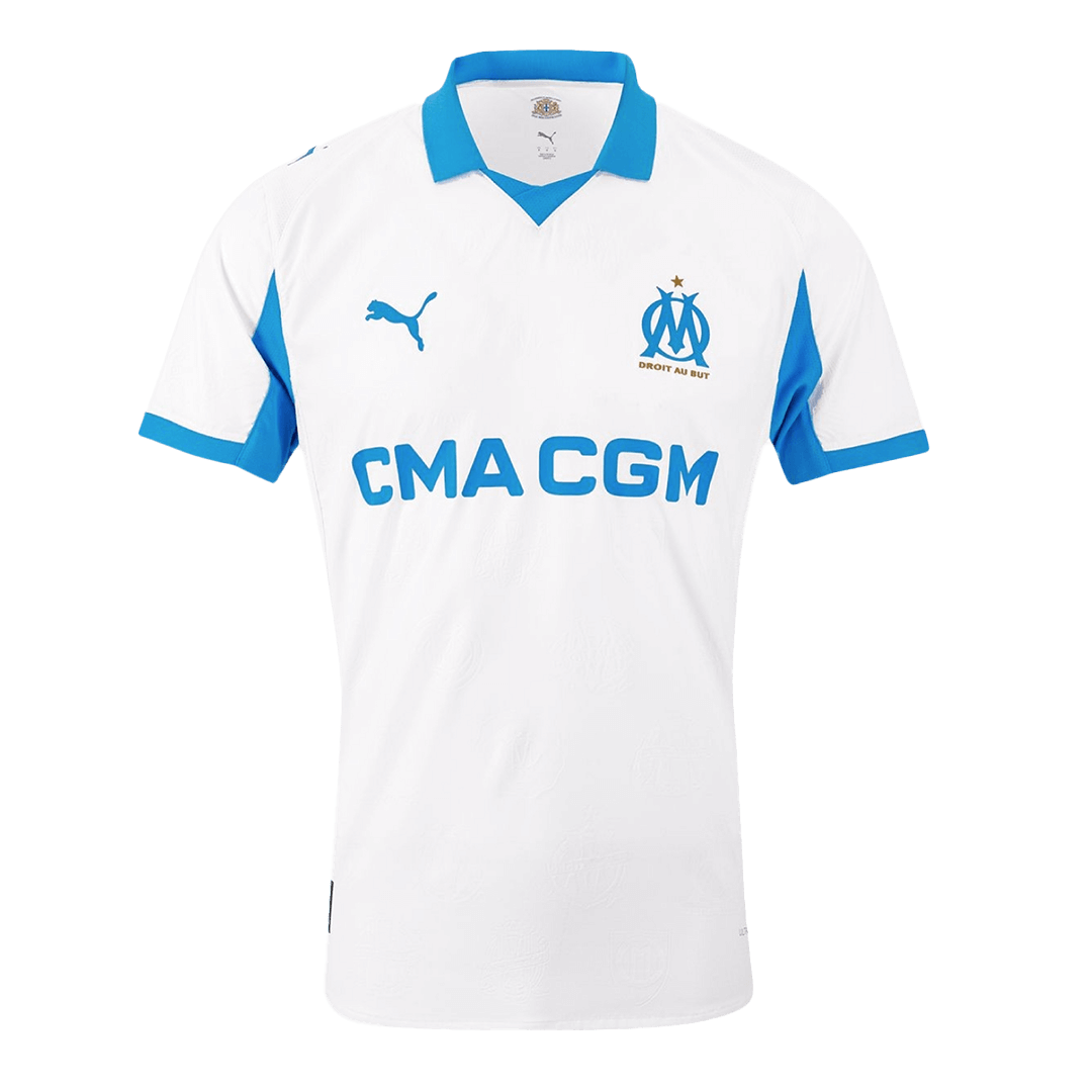 Marseille Player Version Trikot Heim 2025/26 Slim Fit