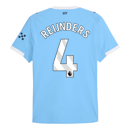 Manchester City Player Version Trikot Heim 2025/26 REIJNDERS #4 Slim Fit