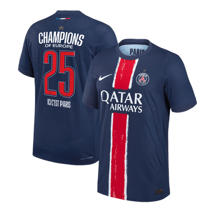 PSG Player Version Trikot Heim 2024/25 CHAMPIONS #25 Slim Fit