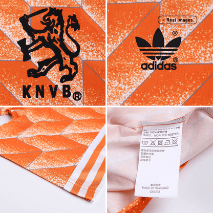 Netherlands Retro Trikot Heim 1988