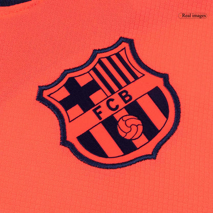 Barcelona Langarm Trikot Drittes Auswärts 2025/26