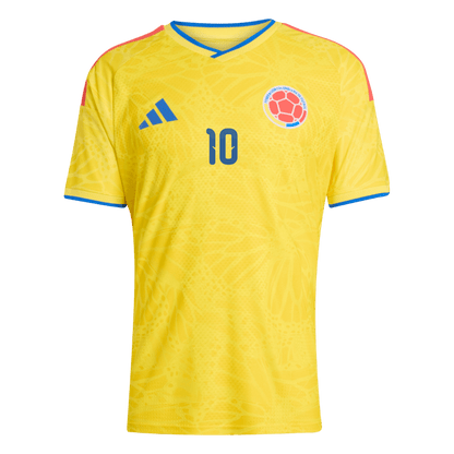 Colombia World Cup Player Version Trikot Heim 2026 JAMES #10 Slim Fit
