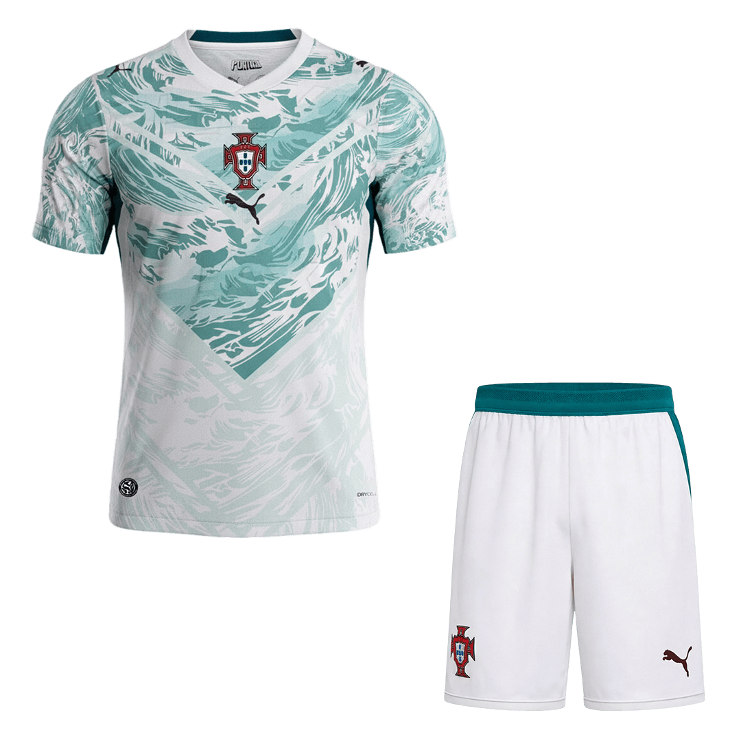 Portugal World Cup Trikot Set Auswärts 2026