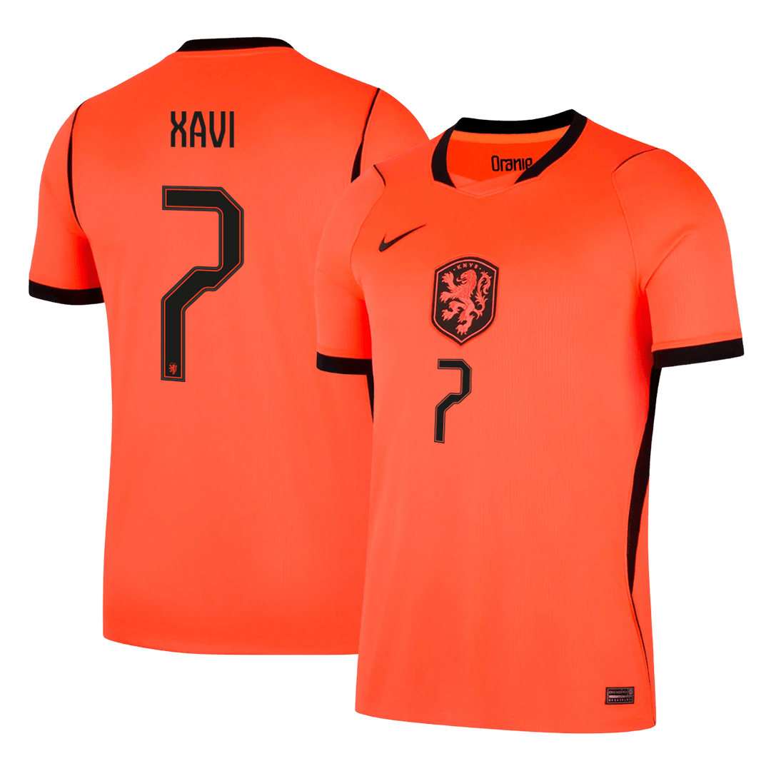 Netherlands World Cup Trikot Heim 2026 XAVI #7