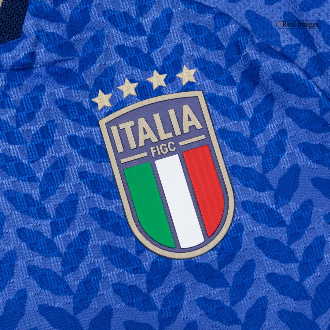 Italy World Cup Player Version Trikot Heim 2026 RASPADORI #11 Slim Fit